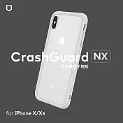 犀牛盾 iPhone X/XS共用 CrashGuard NX模組化防摔邊框殼 白色