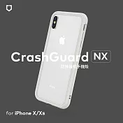 犀牛盾 iphone x/xs共用 crashguard nx模組化防摔邊框殼 白色