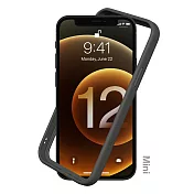 犀牛盾 iPhone 12 mini (5.4吋) CrashGuard NX模組化防摔邊框殼- 泥灰
