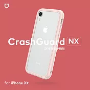 犀牛盾 iPhone XR CrashGuard NX模組化防摔邊框殼 櫻花粉