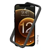 犀牛盾 iPhone 12 Pro Max (6.7吋) CrashGuard NX模組化防摔邊框殼- 泥灰