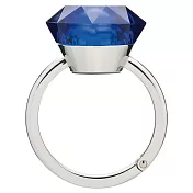 《REFLECTS》LED戒指隨身包袋掛勾 |包包掛勾 桌邊掛勾 - 藍 - 藍