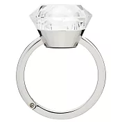 《REFLECTS》LED戒指隨身包袋掛勾 |包包掛勾 桌邊掛勾 - 晶透 - 晶透