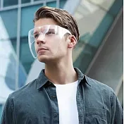 新款升級彩色版防護面罩 透明色款