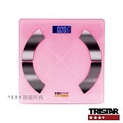 TRISTAR三星超薄藍芽智能體重計TS-H121 櫻花粉