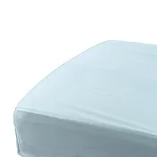 【和諧生活有機棉】有機棉6x6.2加大雙人床包 湖水藍
