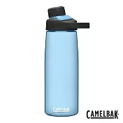 【美國 CamelBak】750ml Chute Mag戶外運動水瓶 RENEW - 透藍