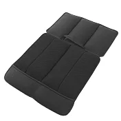 DR. AIR 攜帶式萬用 透氣背墊座墊組-六色可選 黑