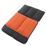 DR. AIR 攜帶式萬用 透氣背墊座墊組-六色可選 橘