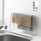 【家事問屋】日本製304不鏽鋼抹布掛架(原廠公司貨)
