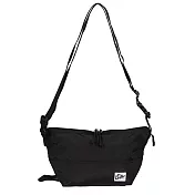 美國Drifter 防潑水420D 尼龍小型三用隨行單肩包 純然黑