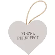 《Creative Tops》Tails木質掛飾 | 吊飾 居家裝飾 - 愛心