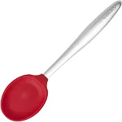 《Cuisipro》Piccolo鋼柄矽膠料理匙 | 刮刀 - 紅20.5cm