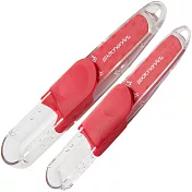 《FOX RUN》Kitchenart可調式量匙2件 | 料理匙 量勺 量杓 - 紅