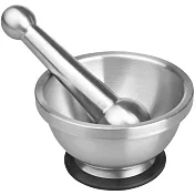 《ibili》研磨缽 磨藥機 搗泥器 杵臼 搗缽 | 不鏽鋼雙頭香料磨搗組