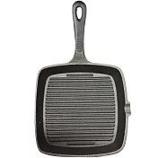 《KitchenCraft》鑄鐵煎烤盤 | 平底鑄鐵烤盤 煎盤 - 方凸紋