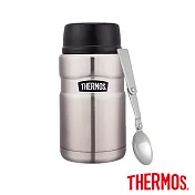 【THERMOS 膳魔師】不銹鋼真空保溫食物燜燒罐(附湯匙))720ml