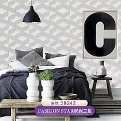 台製 時尚之星 Fashion Star 環保無毒 防燃耐熱 53X1000cm 壁紙1卷(5色選) 39242