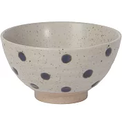 《NOW》石陶餐碗(藍圓點16cm) | 飯碗 湯碗