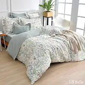 義大利La Belle《四季春氛》加大防蹣抗菌吸濕排汗兩用被床包組