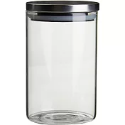《Premier》保鮮罐 咖啡罐 收納罐 零食罐 儲物罐 | 玻璃密封罐(亮銀950ml) 玻璃密封罐(亮銀950ml)