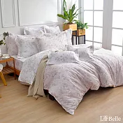 義大利La Belle《春神柔情》雙人純棉防蹣抗菌吸濕排汗兩用被床包組