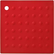 《Premier》Zing方形矽膠隔熱墊 | 桌墊 鍋墊 餐墊 耐熱墊 杯墊 - 紅