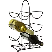 《Premier》Vertex 6格酒架 | 酒瓶架 紅酒架 收納架 - 黑