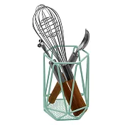 《Premier》Vertex餐具瀝水收納筒 | 廚具 碗筷收納筒 瀝水架 瀝水桶 - 綠