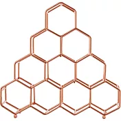 《Premier》調味罐收納架 | 調味瓶 香料罐 廚房 瓶罐收納架 - 玫瑰金18cm