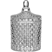 《Premier》玻璃收納罐 | 飾品收納架 小物收納盒 - 菱紋