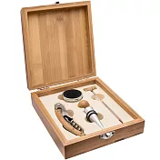 《REFLECTS》Put竹盒+酒塞開酒器4件 |開酒器 開瓶器 瓶塞 酒塞 酒溫計 防滴漏酒環