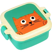 《Rex LONDON》密封保鮮盒(橘貓100ml) | 收納盒 環保餐盒 便當盒 野餐