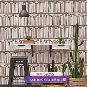 台製 時尚之星 Fashion Star 環保無毒 防燃耐熱 53X1000cm 壁紙1卷(2色選) 39252