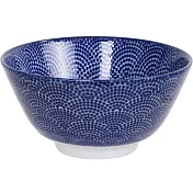 《Tokyo Design》瓷製餐碗(扇點藍12cm) | 飯碗 湯碗
