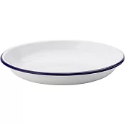 《Utopia》琺瑯深餐盤(藍24.5cm) | 餐具 器皿 盤子