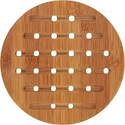 《KELA》竹製隔熱墊 | 桌墊 鍋墊 餐墊 耐熱墊 杯墊 - 圓