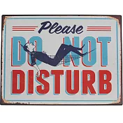 《Rex LONDON》復古鐵牌掛飾 | 吊飾 居家裝飾 - 請勿打擾40cm