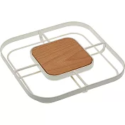 《VERSA》簡約方形隔熱墊(白) | 桌墊 鍋墊 餐墊 耐熱墊 杯墊