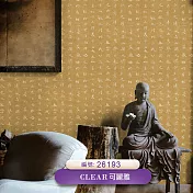 台製 可麗雅Cear 環保無毒 防燃耐熱 53X1000cm 壁紙1卷(2色選） 26193