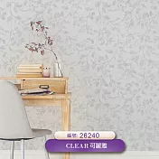 台製 可麗雅Cear 環保無毒 防燃耐熱 53X1000cm 壁紙1卷(3色選） 26240