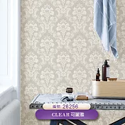 台製 可麗雅Cear 環保無毒 防燃耐熱 53X1000cm 壁紙3卷(5色選） 26256