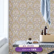 台製 可麗雅Cear 環保無毒 防燃耐熱 53X1000cm 壁紙3卷(5色選） 26299