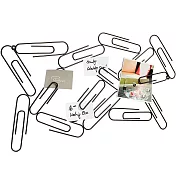 《Philippi》壁面磁吸便條紙夾 |留言板 備忘錄 - 深灰