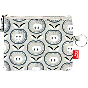 《DQ&CO》Coin 單層零錢包 | 錢包 拉鍊小包 小物收納包 - 灰蘋果