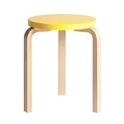 Artek Stool 60 三腳圓凳 （鮮黃）