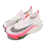 Nike 慢跑鞋 Zoom Alphafly Next 女鞋 氣墊 避震 路跑 馬拉松 東奧配色 白 粉 DJ5456-100 23cm WHITE/PINK