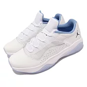 Nike 籃球鞋 Air Jordan 11 CMFT Low 男鞋 喬丹 11代設計靈感 避震 果凍底 皮革 白 藍 DO0751-100 27cm WHITE/ARMORY NAVY