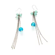 【CITRUS】香氛精油耳墜 - 茱麗系列《天空藍》