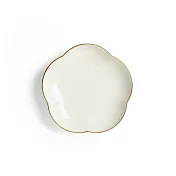 KIHARA 白結晶釉 取皿